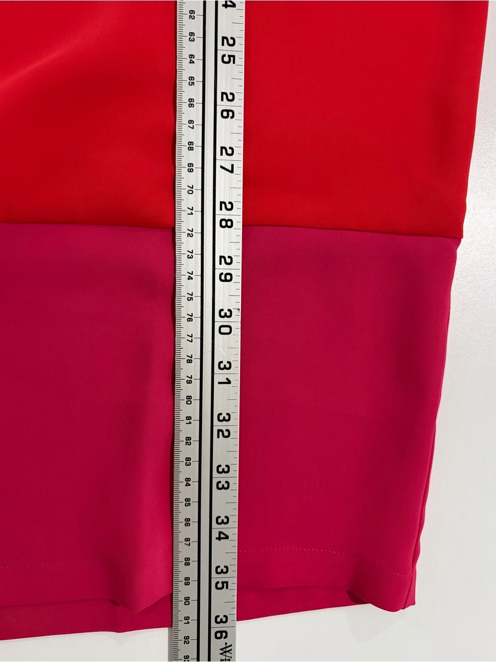 Adrienne Vittadini Colorblock Short Sleeve Shift Dress (8) - Picture 6 of 7